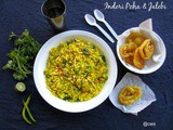 Indori Poha aur Jalebi