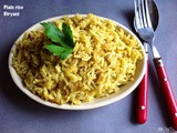 Kuska Biryani | Plain Rice Biryani