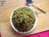 Lahsuni Palak Rice