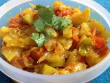 Lauki Ki Sabzi (Bottle gourd dry curry )