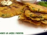 Makki Ka Mooli Paratha