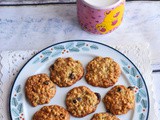 Oats Cranberry Banana Soft Cookies,