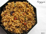 Puliyogare/Tamarind Rice