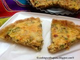 Quiche ~ Eggless