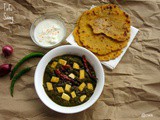 Saag with Tofu ~ Vegan Saag