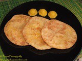 Sojjappalu - Andhra Style Halwa Puri ~Guest Post by Aruna Panangipallay