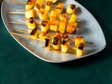 Spicy Pineapple Skewers