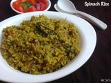 Spinach Rice