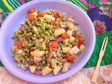 Sprouted Moong Salad