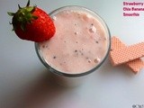 Strwaberry Chia Banana Smoothie