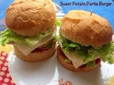 Sweet Potato Pattice Burger