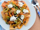 Veg Chipotle Nachos