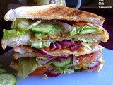 Veg Club Sandwich