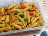 Veg Penne Pasta ~Indian Style