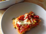 Veggie loaded Lasagna