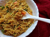 Vermicelli Pulav (Seviyan Pulav )