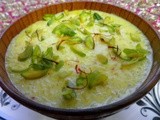 Zafrani Badam Pista Kheer - Guest Post by Nilu