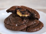 Addictive Salted Caramel-Stuffed Chocolate Cookies