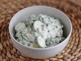 English Pea Salad with Cream Dressing