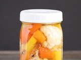 Quick Pickled Vegetables in your Instant Pot (or other electric pressure cooker)