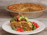 Retro Recipe Redo - Impossible Turkey Taco Pie