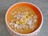 Summer Corn Soup from Healthyis #AbramsDinnerParty
