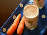 Carrot Milkshake | Carrot Drink for clear skin