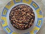 Eggless Butterless Chocolate Cake | Easy Chocolate Coffee snack cake ~ Food photography using mobile phone