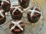 Hot Cross Chocolate Muffin | Easy Easter Recipe | Eggless Easter Muffin Recipe