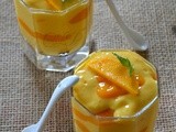 Low Fat Mango Fool | Easy Eggless Mango Recipe | Light Mango Dessert