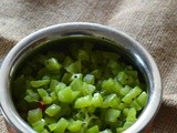 Podalangai Poriyal | Snake Gourd Stir fry