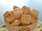 Sprinkle Shortbread Cookies | Christmas Recipes 2014