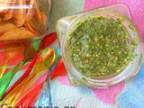 Arugula Pesto with pistachios