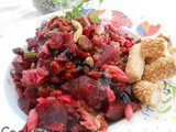 Beet salad with tuna