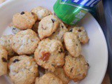 Νηστίσιμα cookies με sprite και ξερά φρούτα