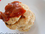 Fish roe burgers with potato and beer