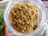 Homemade vegetable broth powder