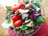 Εύκολη panzanella με pesto