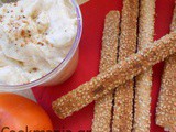 Persimmon cream cheese