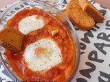 Refried bean soup with mozzarella