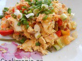 Tex Mex scrambled eggs