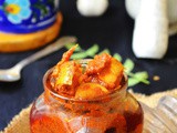 Avakkai pickle / andhra special avakaya mango pickle recipe