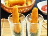 Baby corn fritters / baby corn 65 / crispy baby corn fry