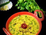 Besan pitla recipe ( zunka ) / bombay chutney recipe - maharashtra style pitla