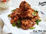 Bitter gourd chips / karela chips / pavakkai chips - hot chips style