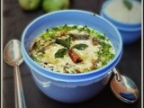 Brinjal raita/baingan ka raita/badanekayi mosaru gojju