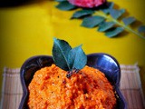 Carrot chutney recipe