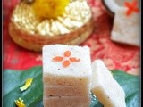 Coconut burfi / kobbari mithai / nariyal ki barfi