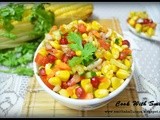 Corn chaat / salad