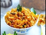 Cornflakes chivda / cornflakes mixture recipe